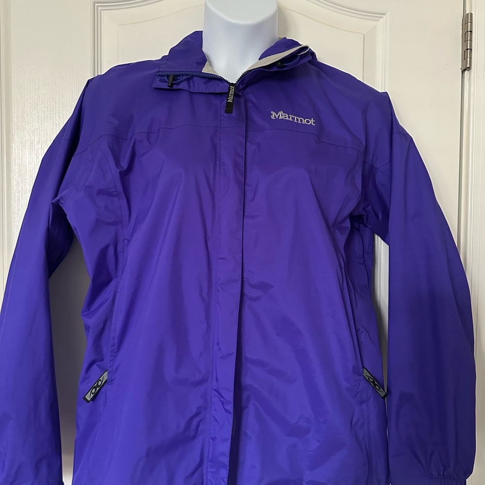 Marmot Purple XL Rain Jacket Windbreaker